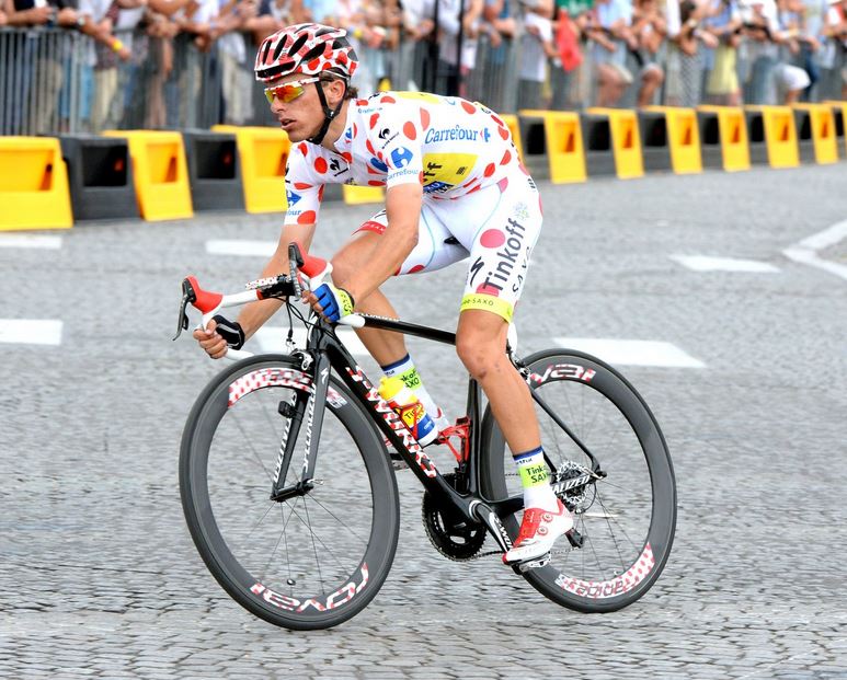 2017 Abbigliamento Ciclismo Tour de France Bianco e Rosso Manica Corta e Salopette